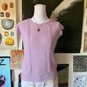 🪻 Loubelle Darling Purple Sweater Vest 🪻